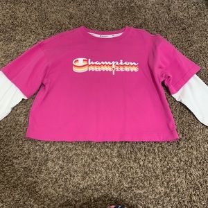 Cropped champion long sleeve